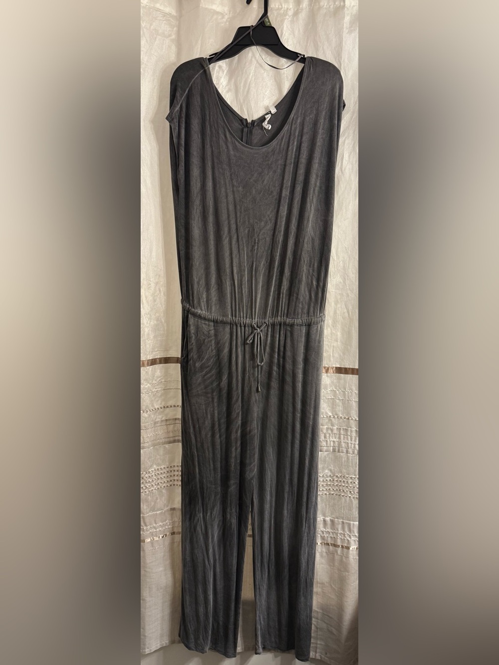 Cable & Gauge Charcoal jumpsuit